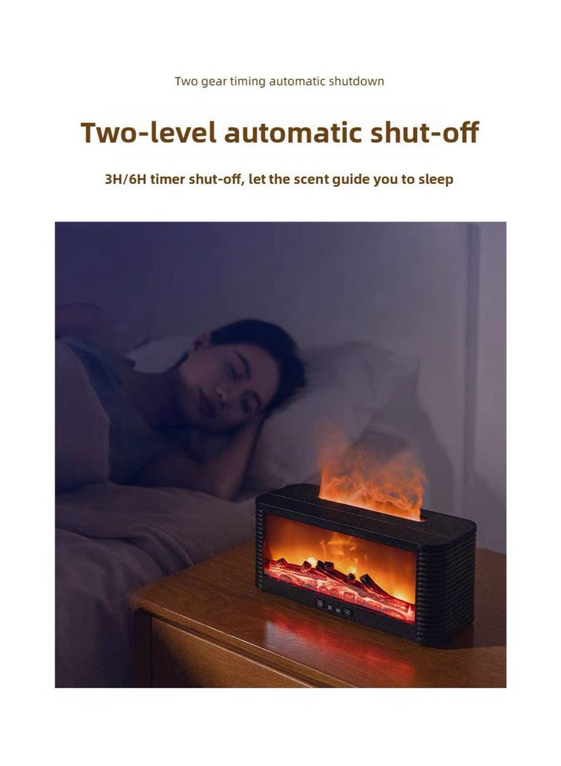 Fireplace Diffuser, Upgrade 7 Colours Flame Diffuser, 250ml Essential Oil Diffuser with Timer and Waterless Auto Off for Home Room Office - Image 3